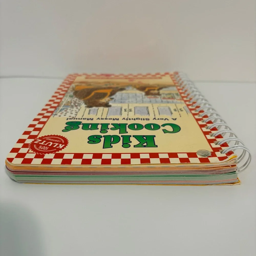 Klutz Kids Cooking Spiral Bound Cookbook Kids Great Used Condition 0-932592-14-7